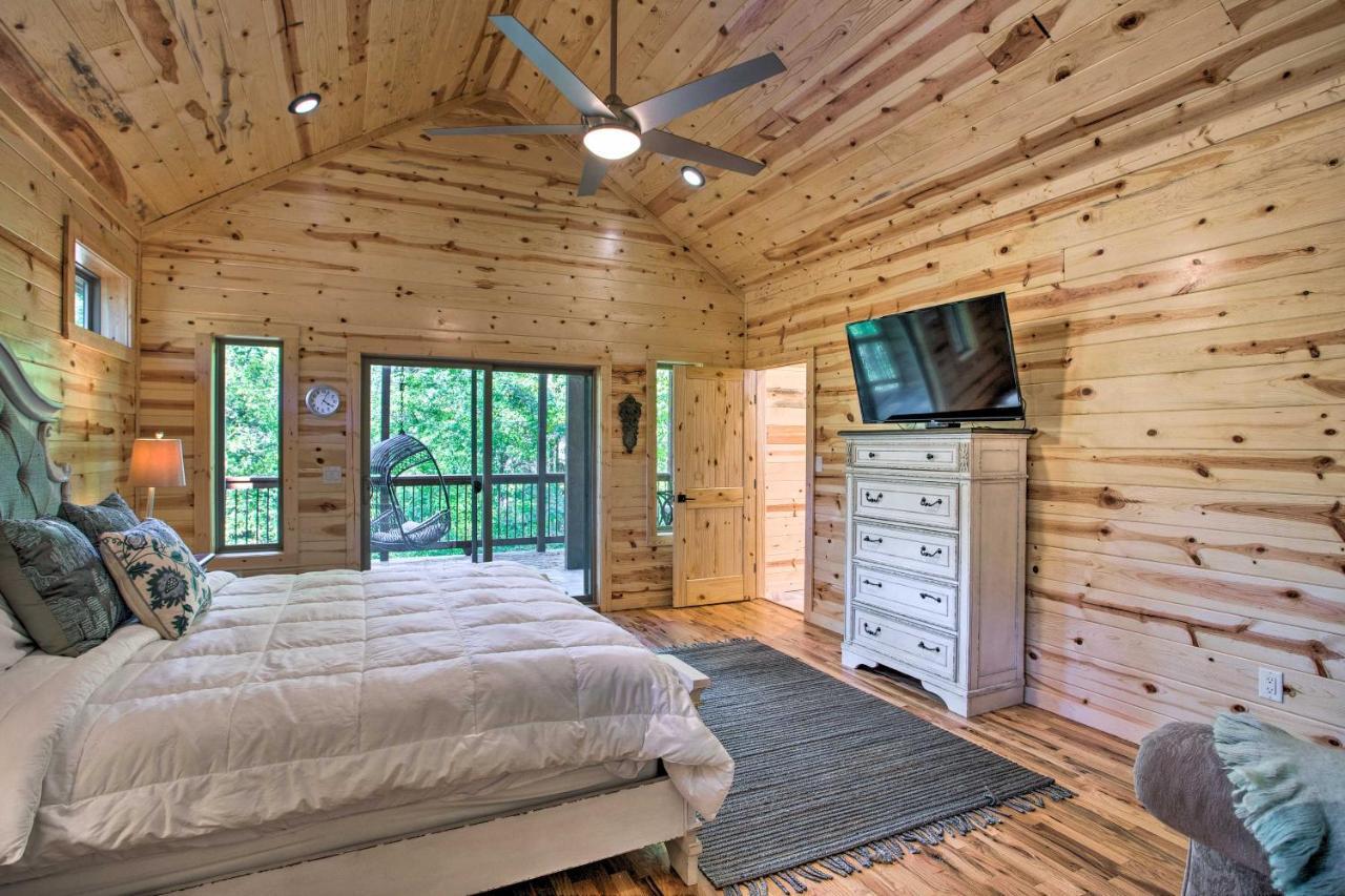 Luxe Broken Bow Cabin Game Room, Fire Pit And Deck! Luaran gambar