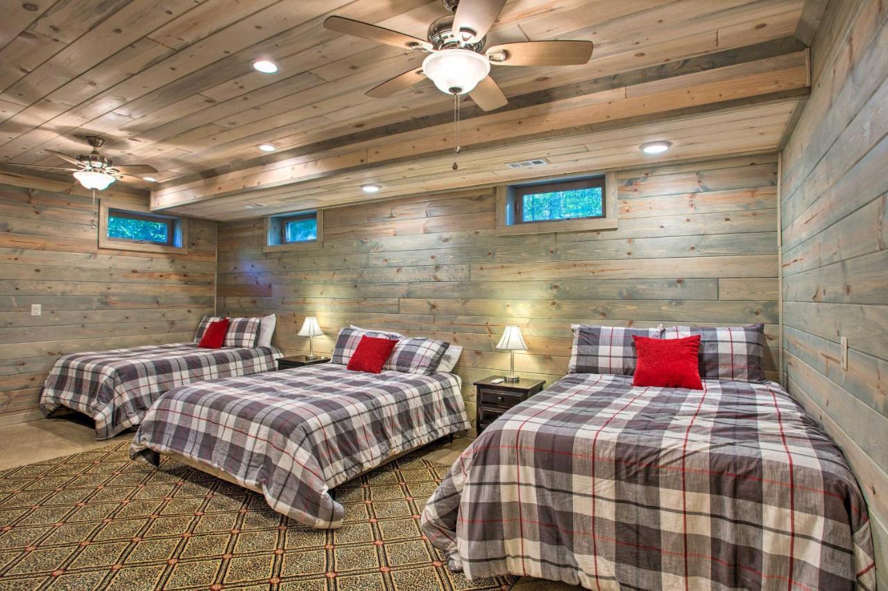 Luxe Broken Bow Cabin Game Room, Fire Pit And Deck! Luaran gambar